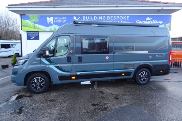 Used swift motorhome external view